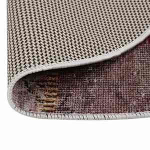 Koberec pratelný patchwork ⌀ 120 cm vícebarevný - obrázek 4