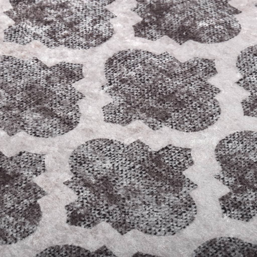 

vidaXL Vloerkleed wasbaar anti-slip 160x230 cm meerkleurig