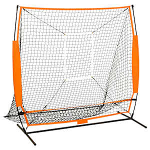 Tréninková síť pro baseball černá 174 x 76 x 158,5 cm