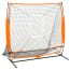  vidaXL fekete multisport/baseball gyakorlóháló 174 x 76 x 158,5 cm termék 2. képe