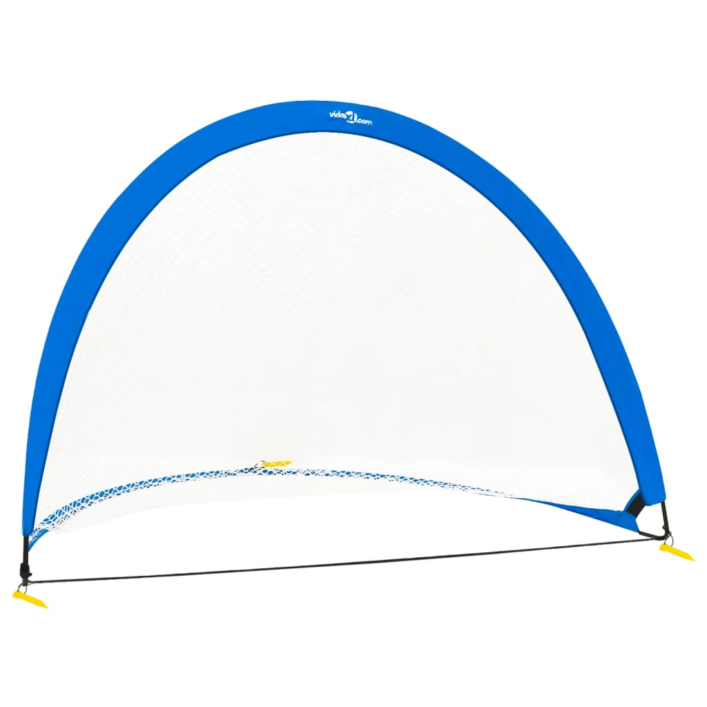 

vidaXL 2 st Kindervoetbaldoelen met opbergtas 183x117,5x120,5 cm