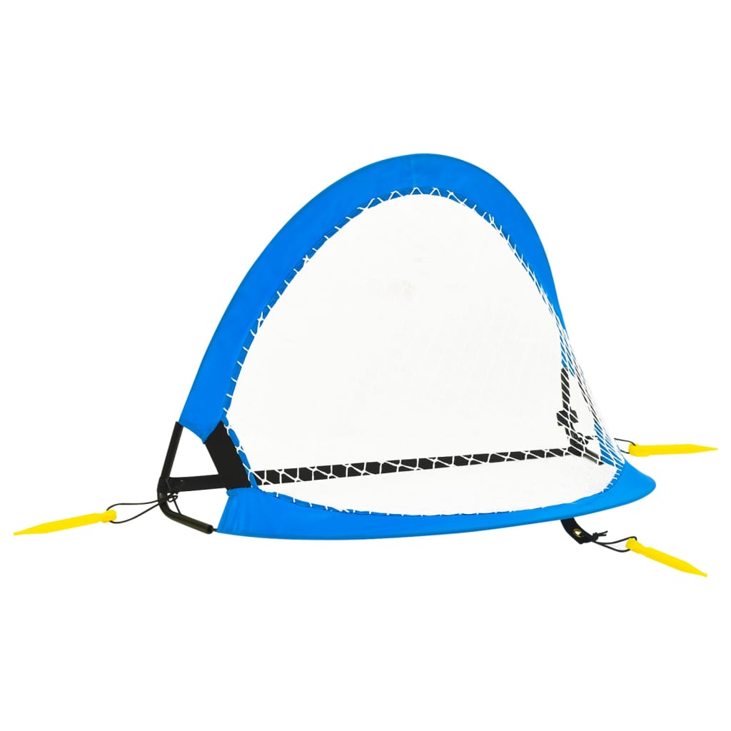 Alternativ bild 4 för VidaXl Fotbollsmål För Barn 2 St Med Förvaringsväska 75,5X46X48 Cm