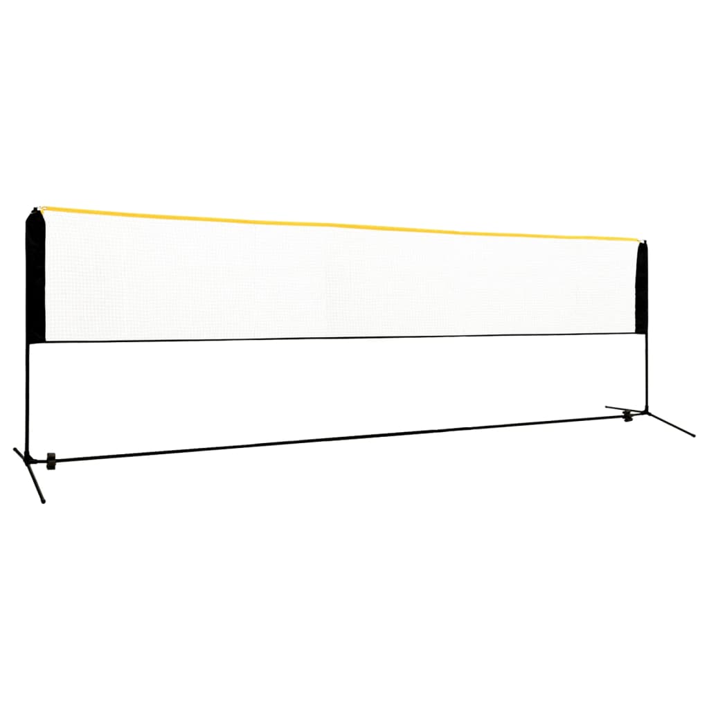 Bilde av Justerbart badmintonnett 500x103x94-158 cm metall