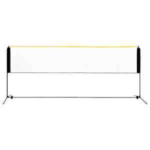 Nastavitelná badmintonová síť 400 x 103 x 94–158 cm kov - obrázek 2