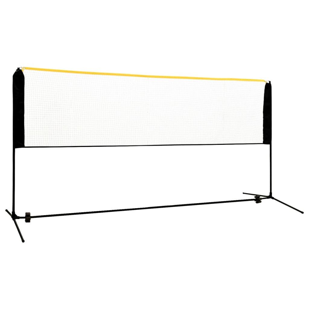 vidaXL Sulkapalloverkko säädettävä 300x103x94-158 cm metalli