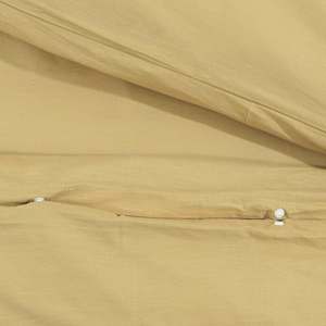 Sada ložního prádla taupe 200 x 200 cm lehké mikrovlákno - obrázek 8