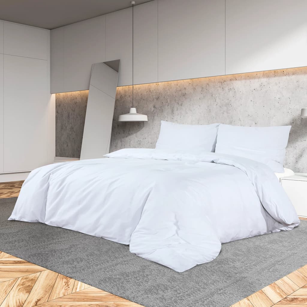 Bliv sammenfiltret Mos Flourish sengetøj 155×220 cm bomuld hvid • Hjemshop.dk