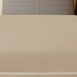 Jersey prostěradla 2 ks taupe 90 x 200 cm bavlna - obrázek 2