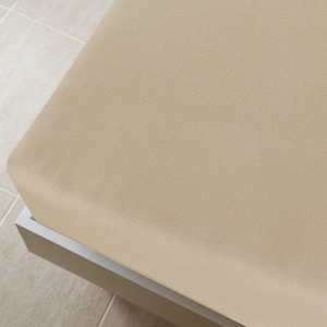 Jersey prostěradla 2 ks taupe 100x200 cm bavlna - obrázek 3