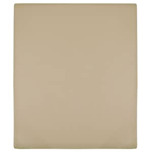 Napenjalna rjuha 2 kosa taupe 180x200 cm bombaž