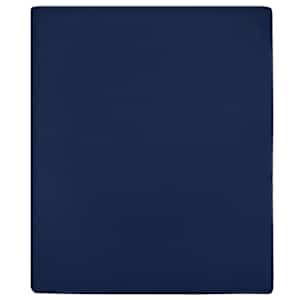 Napenjalna rjuha mornarsko modra 90x200 cm bombaž