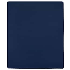 Napenjalna rjuha mornarsko modra 140x200 cm bombaž