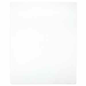 Napenjalna rjuha 2 kosa bela 160x200 cm bombaž