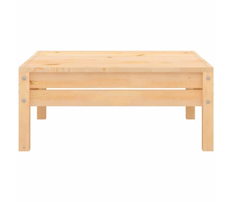 vidaXL Outdoor-Hocker Massivholz Kiefer