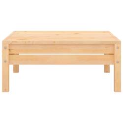 vidaXL Outdoor-Hocker Massivholz Kiefer
