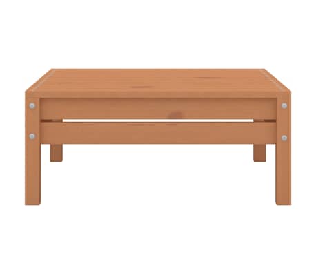 vidaXL Fotskammel for hage honningbrun heltre furu