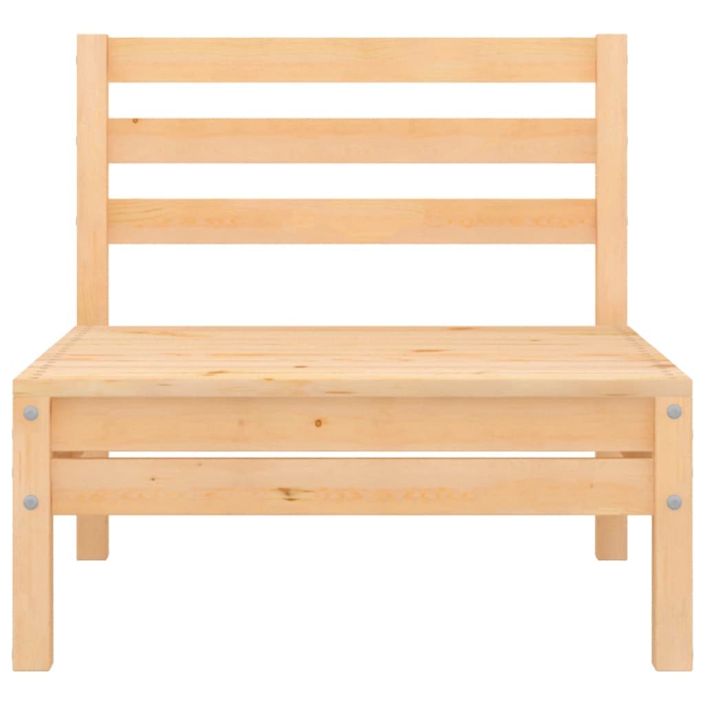 Patio Furniture Outdoor Sectional Conversation Set Solid Wood Pine vidaXL - Picture 52 of 98