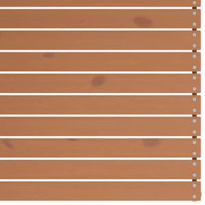 3dílná zahradní sedací souprava masivní borovice medově hnědá - obrázek 5