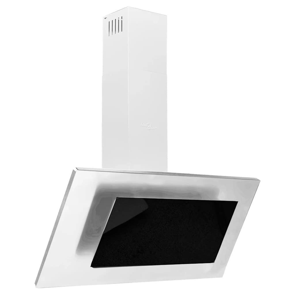 Thumbnail - vidaXL Dunstabzugshaube 90 cm Edelstahl und Hartglas Silbern