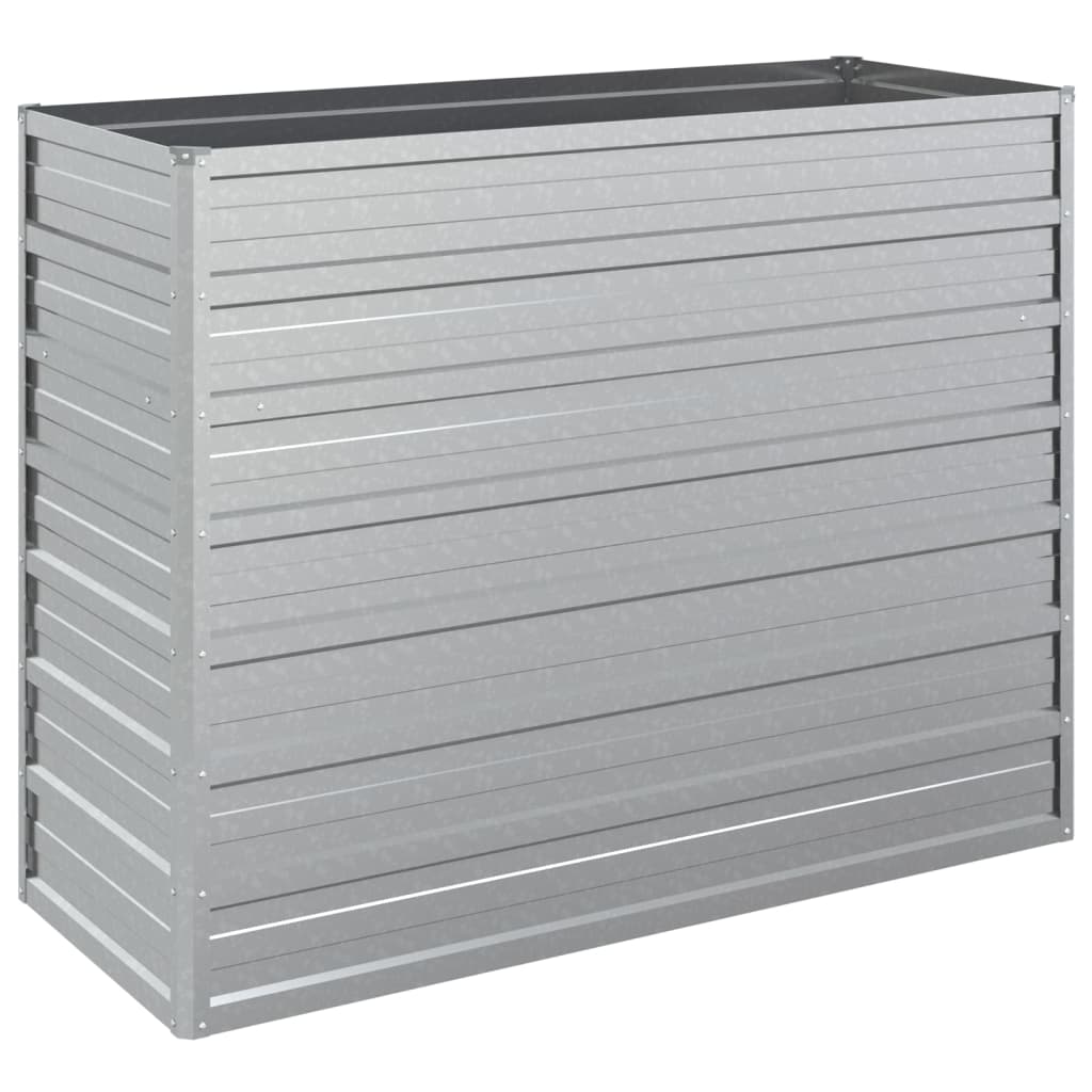 Thumbnail - vidaXL Garten-Hochbeet 100x40x77 cm Verzinkter Stahl Silber