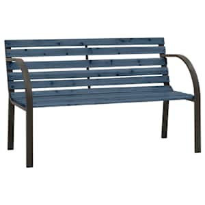 Dětská zahradní lavička 81 cm čínská jedle šedá - obrázek 2