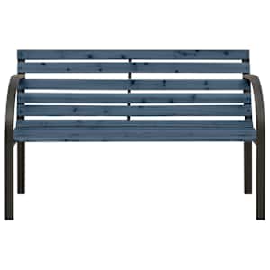 Dětská zahradní lavička 81 cm čínská jedle šedá - obrázek 3