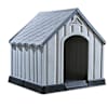 vidaXL koerakuut, 92 x 87 x 91 cm, hall, plast