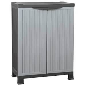 vidaXL plastkapp, 68 x 39 x 92 cm
