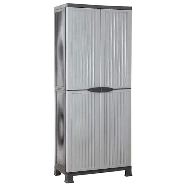 vidaXL plastkapp, 68 x 39 x 171,5 cm