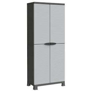 vidaXL plastkapp, 68 x 39 x 171,5 cm