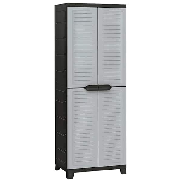 vidaXL plastkapp, 65 x 45 x 181 cm