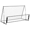 vidaXL kaks &uuml;hes tagasil&ouml;&ouml;gi jalgpalliv&auml;rav 202x104x120 cm teras