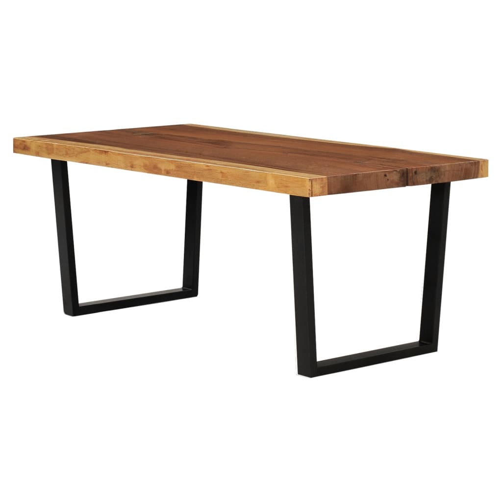 Konferenční stolek masivní dřevo suar 102 x 54 x 41 cm