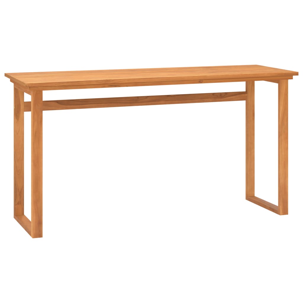 vidaXL Desk 120x45x75 cm Solid Wood Teak-image-8720286662496