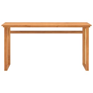 Psací stůl 120 x 45 x 75 cm masivní teakové dřevo - obrázek 2