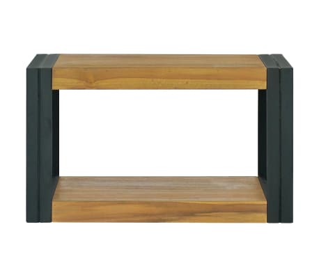 vidaXL Bathroom Cabinet 60x45x35 cm Solid Wood Teak