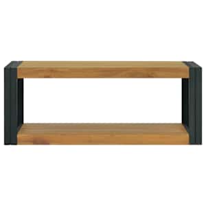 Koupelnová skříňka 90 x 45 x 35 cm masivní teakové dřevo - obrázek 2