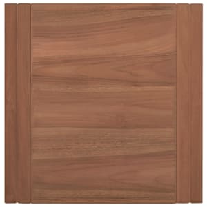 Nástěnná koupelnová skříňka 45 x 45 x 35 cm masivní teak - obrázek 4