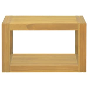 Nástěnná koupelnová skříňka 60 x 45 x 35 cm masivní teak - obrázek 2