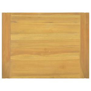 Nástěnná koupelnová skříňka 60 x 45 x 35 cm masivní teak - obrázek 4