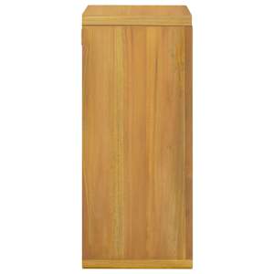 Nástěnná koupelnová skříňka 45 x 30 x 70 cm masivní teak - obrázek 4