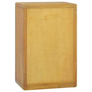 Nástěnná koupelnová skříňka 45 x 30 x 70 cm masivní teak - obrázek 5