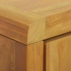 Nástěnná koupelnová skříňka 45 x 30 x 70 cm masivní teak - obrázek 6