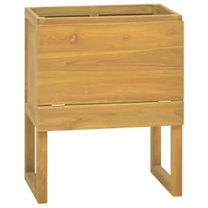 Koupelnová skříňka 60 x 40 x 75 cm masivní teakové dřevo