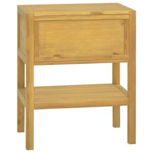 Koupelnová skříňka 60 x 40 x 75 cm masivní teakové dřevo - obrázek 5