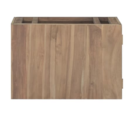 vidaXL Dulap pentru baie de perete, 60x39x40 cm, lemn masiv de tec