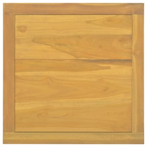 Konferenční stolek 60 x 60 x 40 cm masivní teakové dřevo - obrázek 3