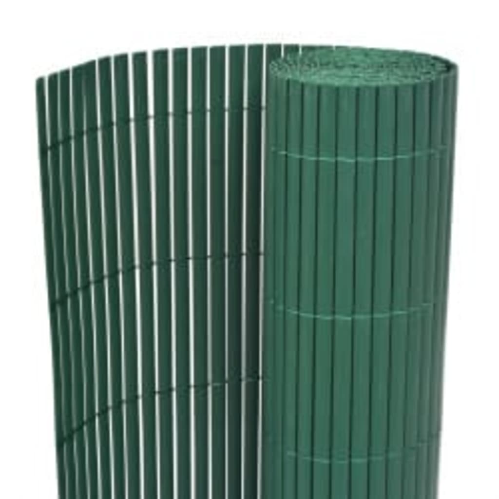 Vidaxl Gard Pentru Gradina Cu 2 Fete, Verde, 110x300 Cm