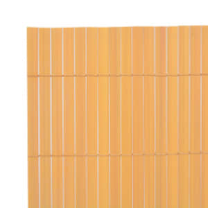 Oboustranný zahradní plot 110 x 300 cm žlutý - obrázek 5