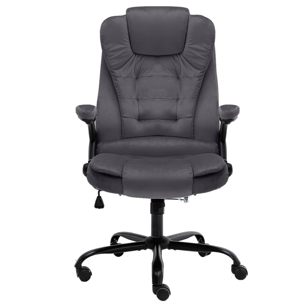 Thumbnail - vidaXL Bürostuhl Dunkelgrau Samt